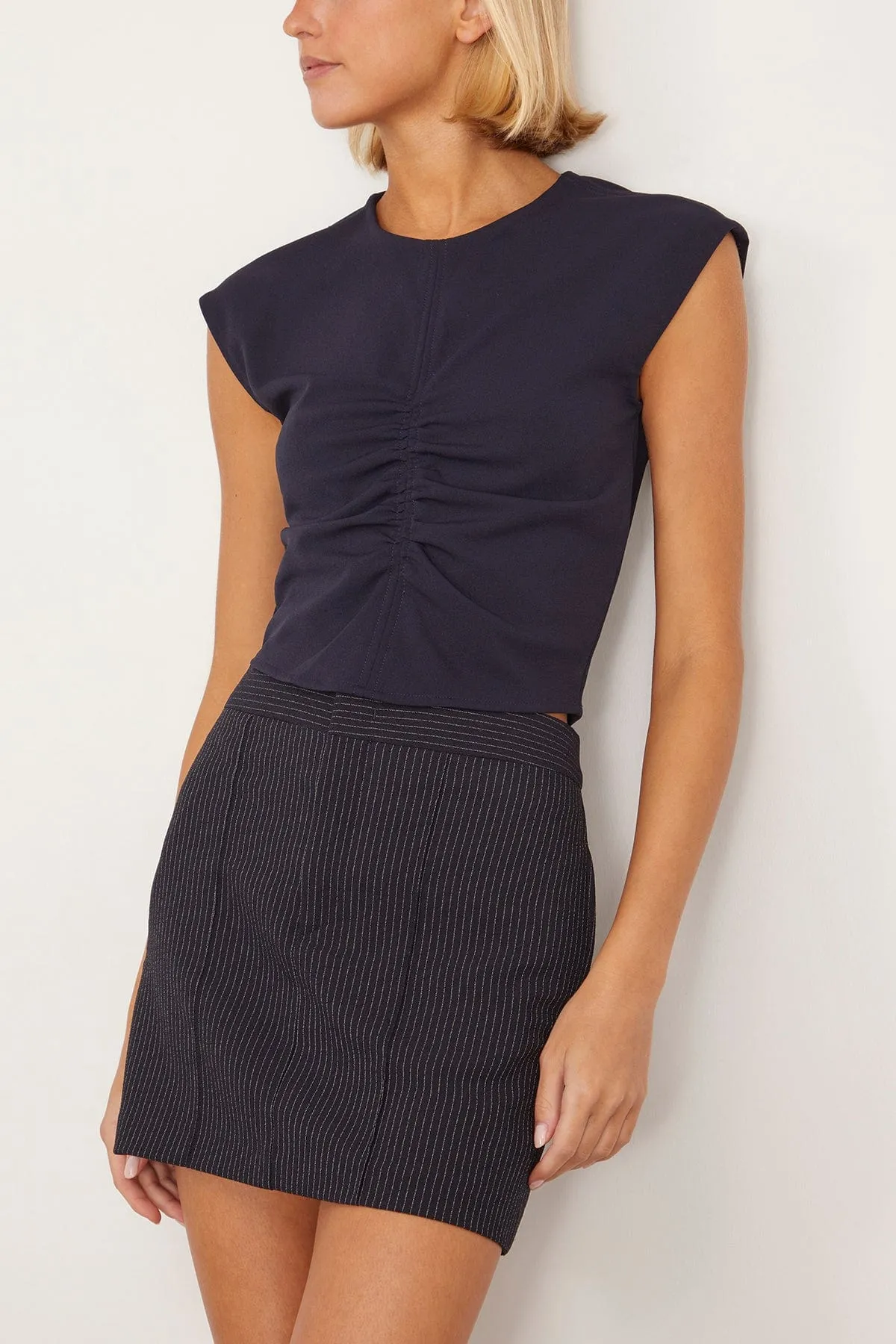 Betty Top in Maritime Blue