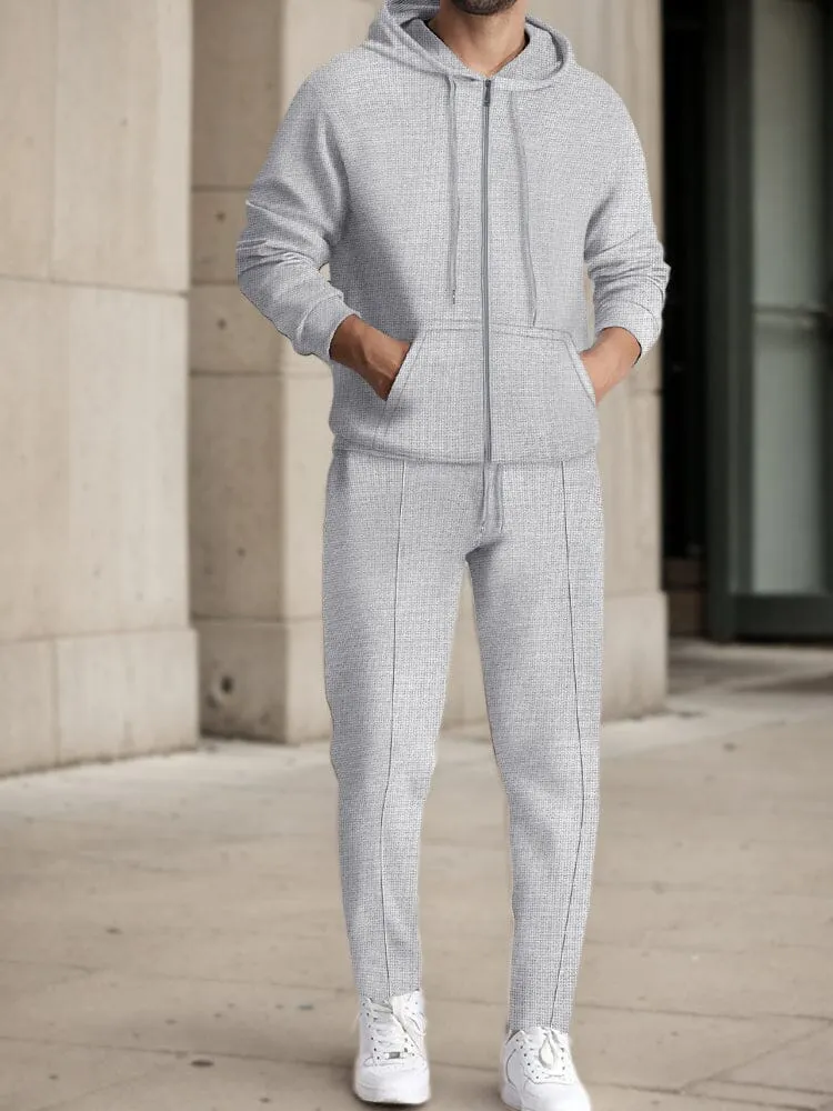 Comfy Waffle 2-Piece Tracksuit