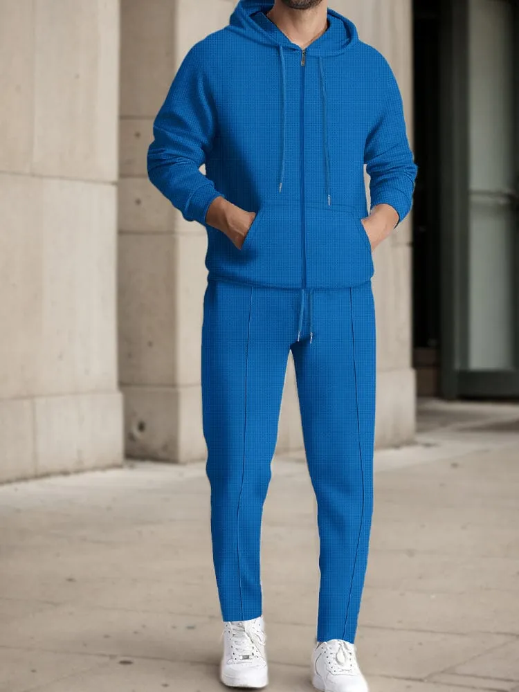 Comfy Waffle 2-Piece Tracksuit