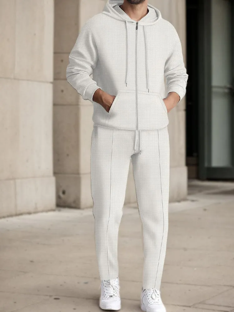 Comfy Waffle 2-Piece Tracksuit