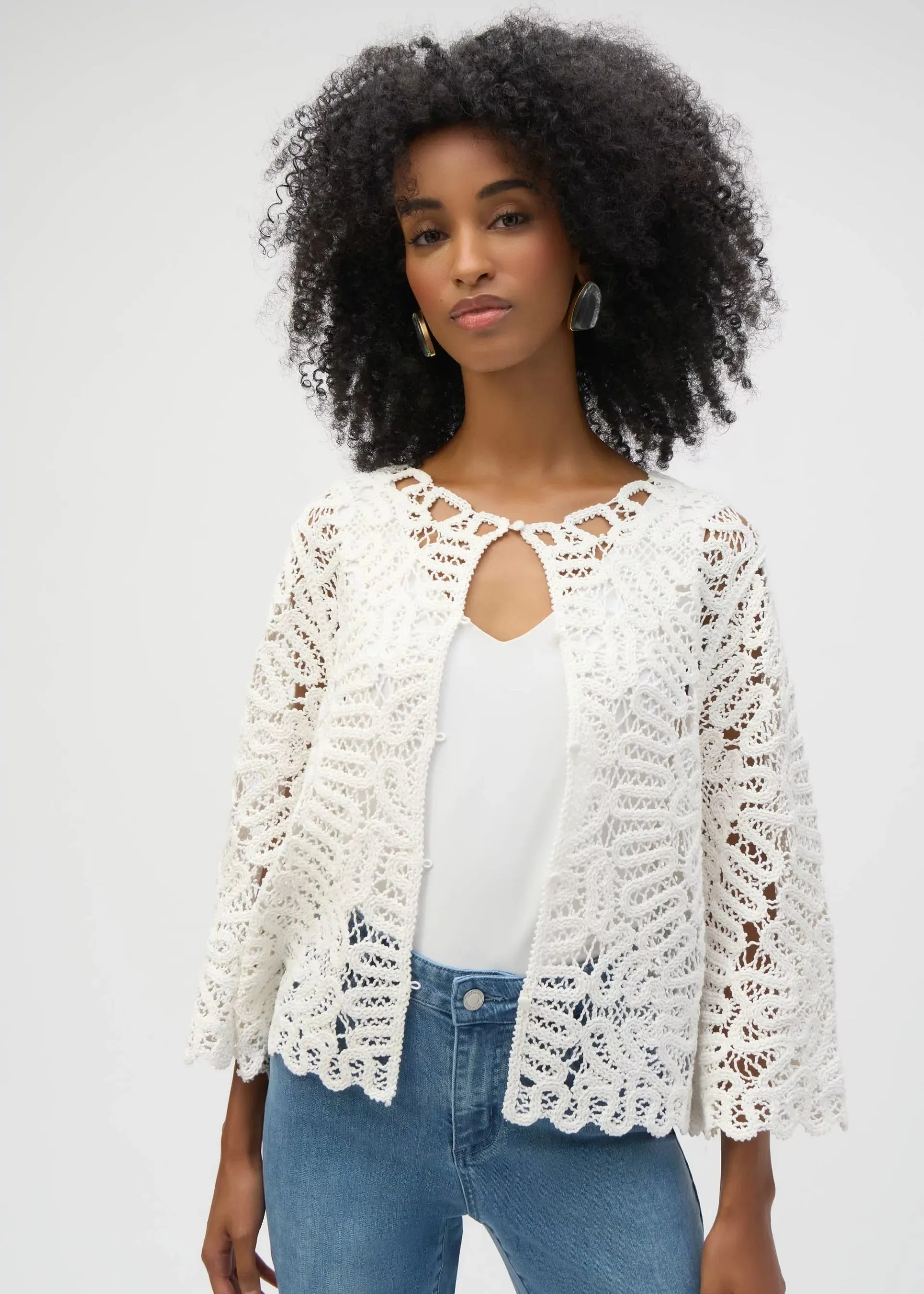 Crochet Button Top