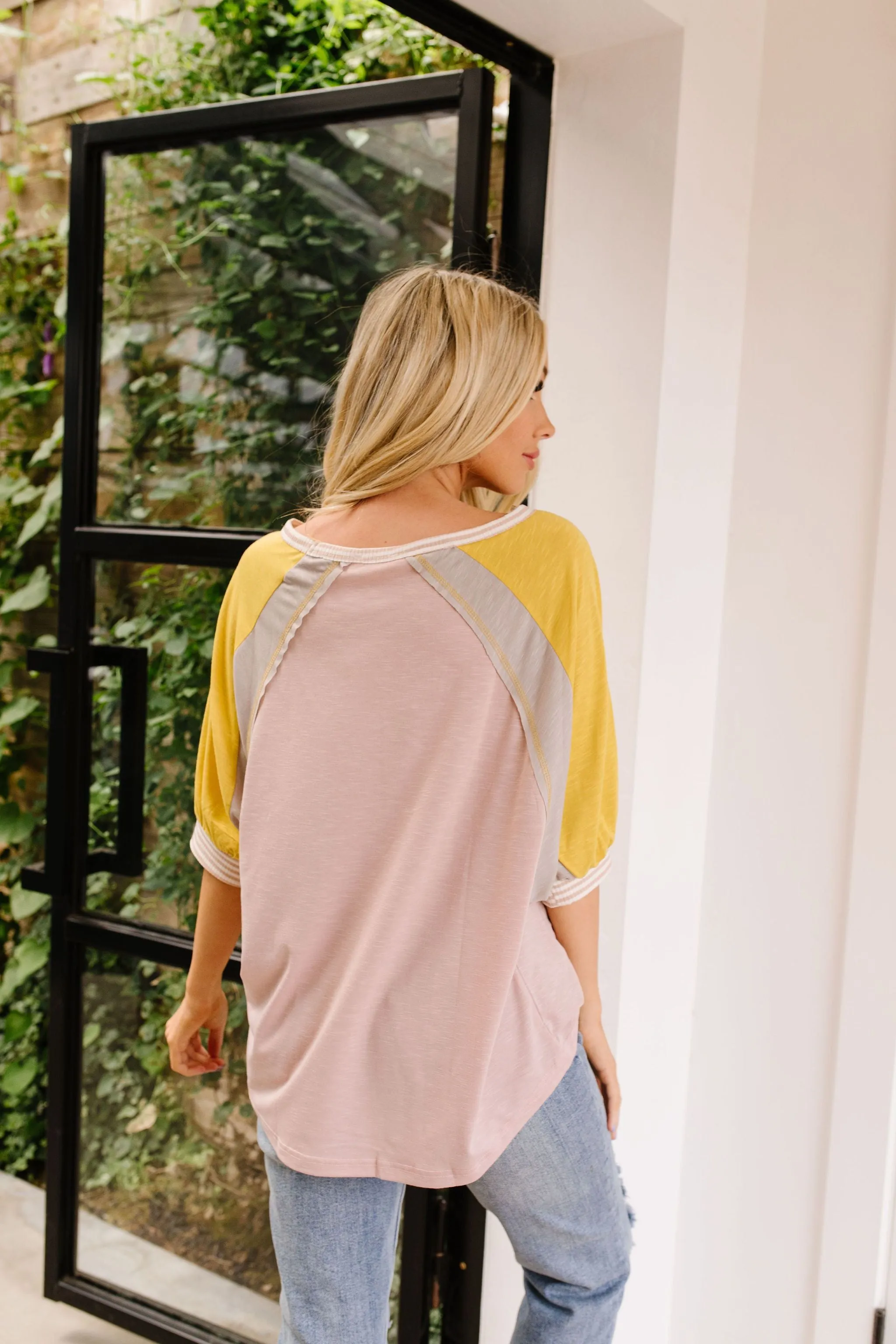 Feminine & Fierce Raglan Top
