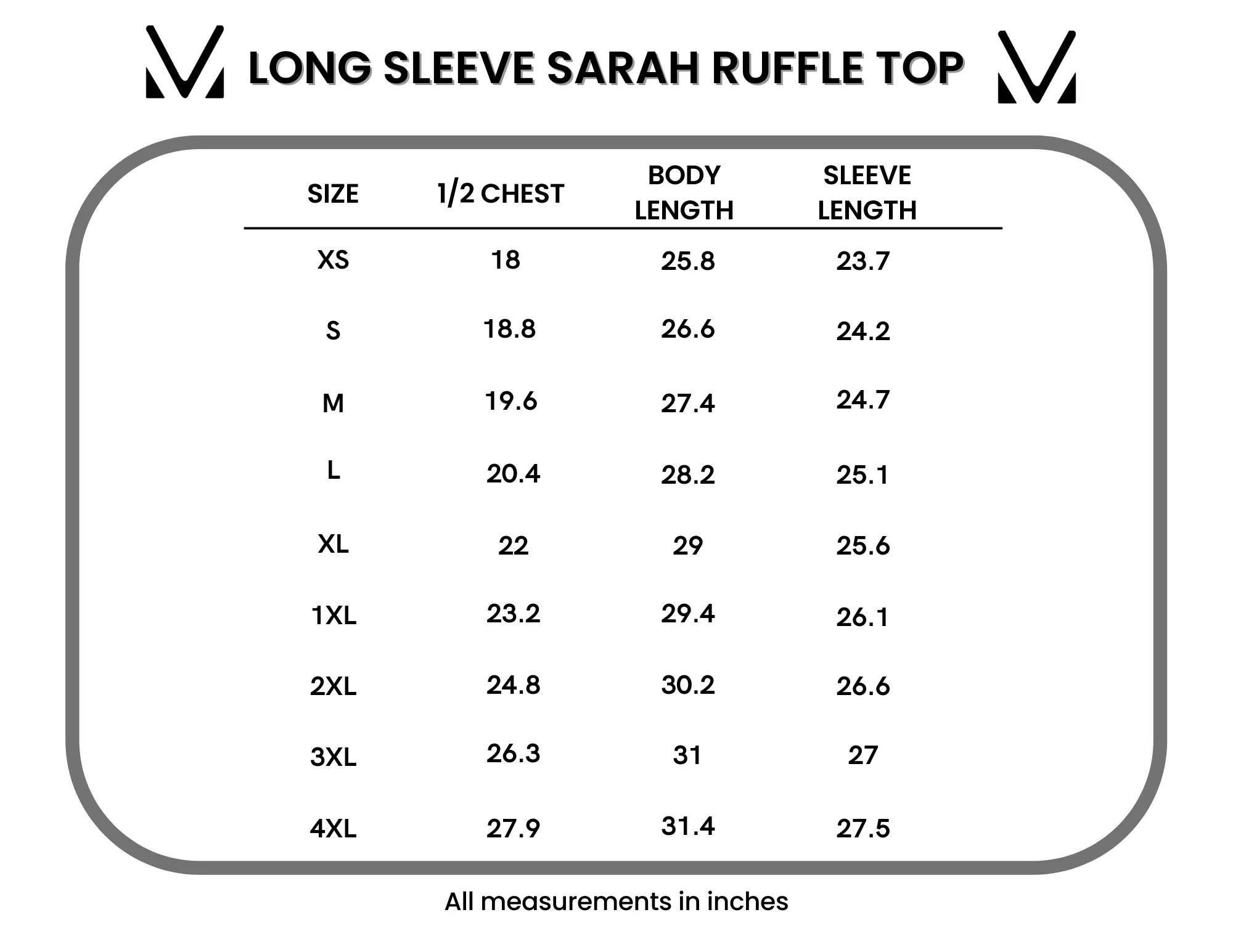 IN STOCK Long Sleeve Sarah Ruffle - Black | Women's Top
