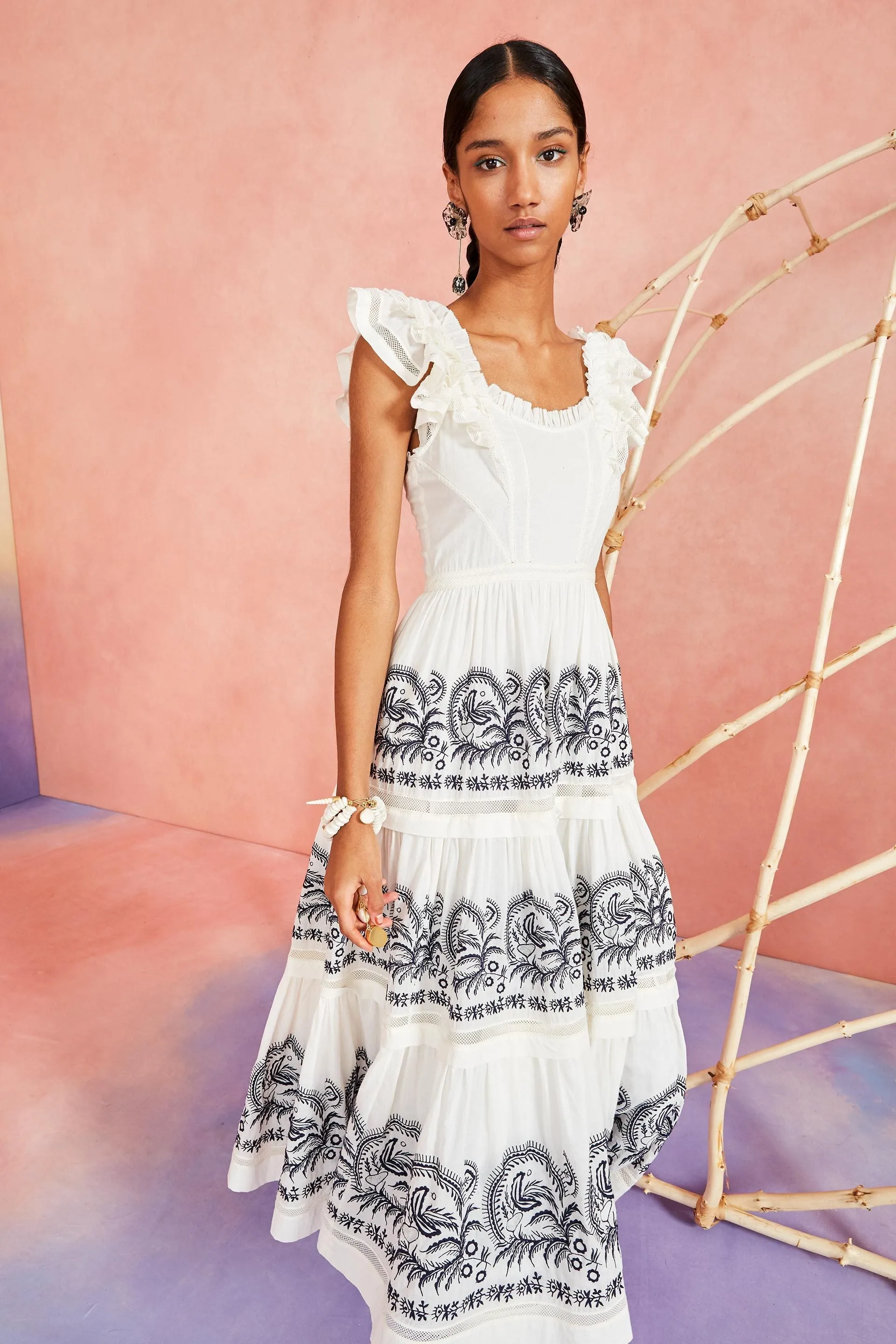 Julietta Embroidered Dress