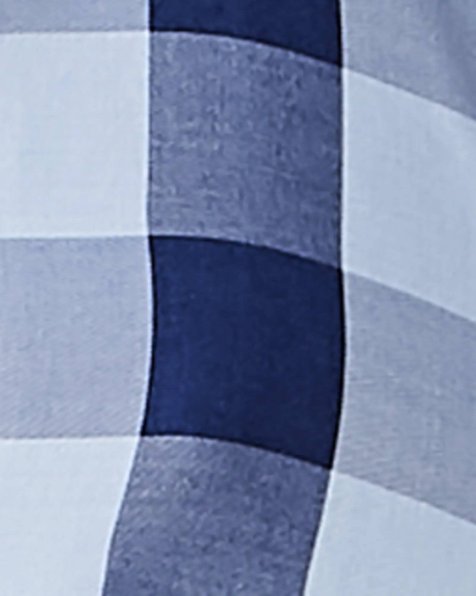 Mallory Plaid Button-Down | Navy / Light Blue