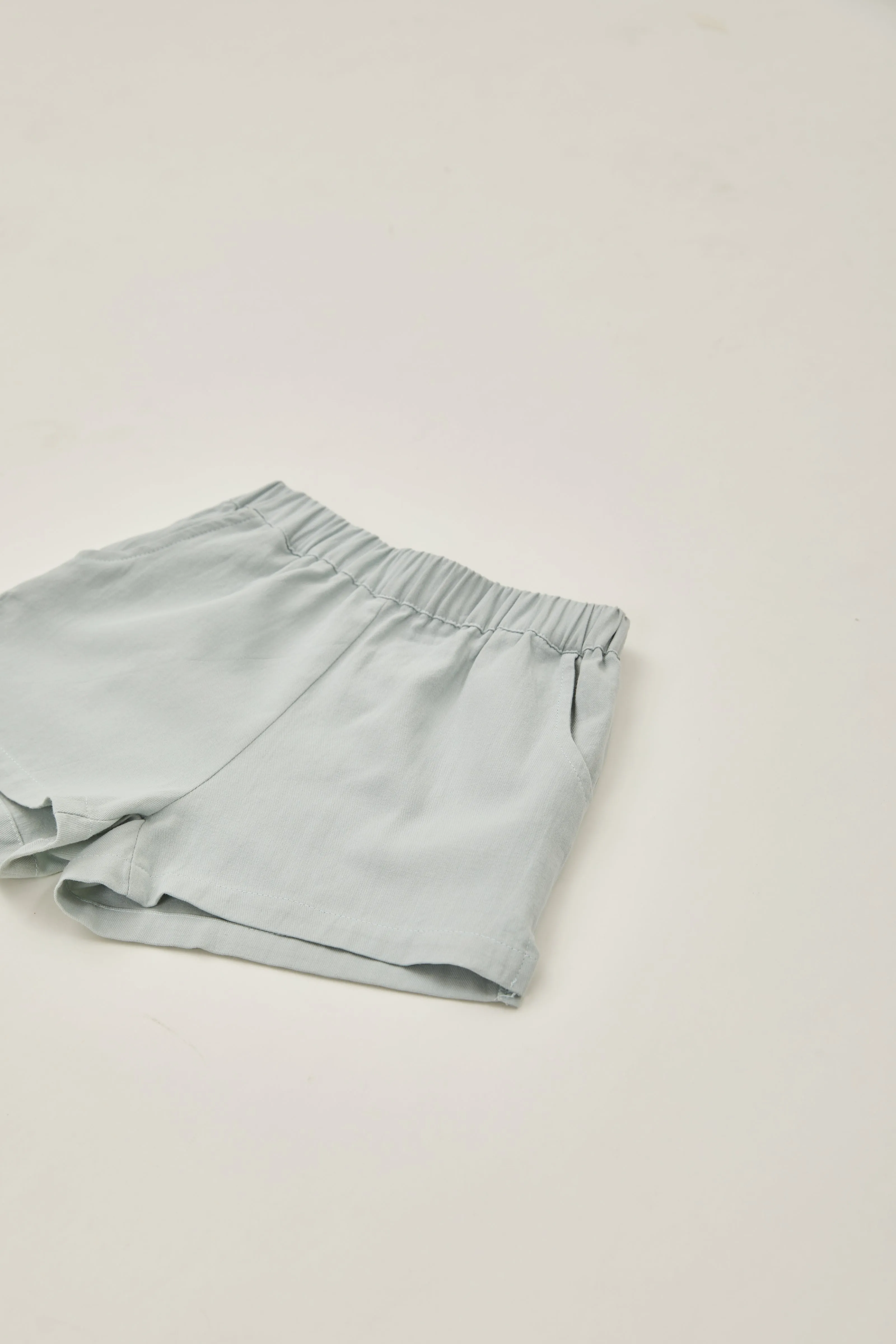 Mini Relaxed Shorts in Lake