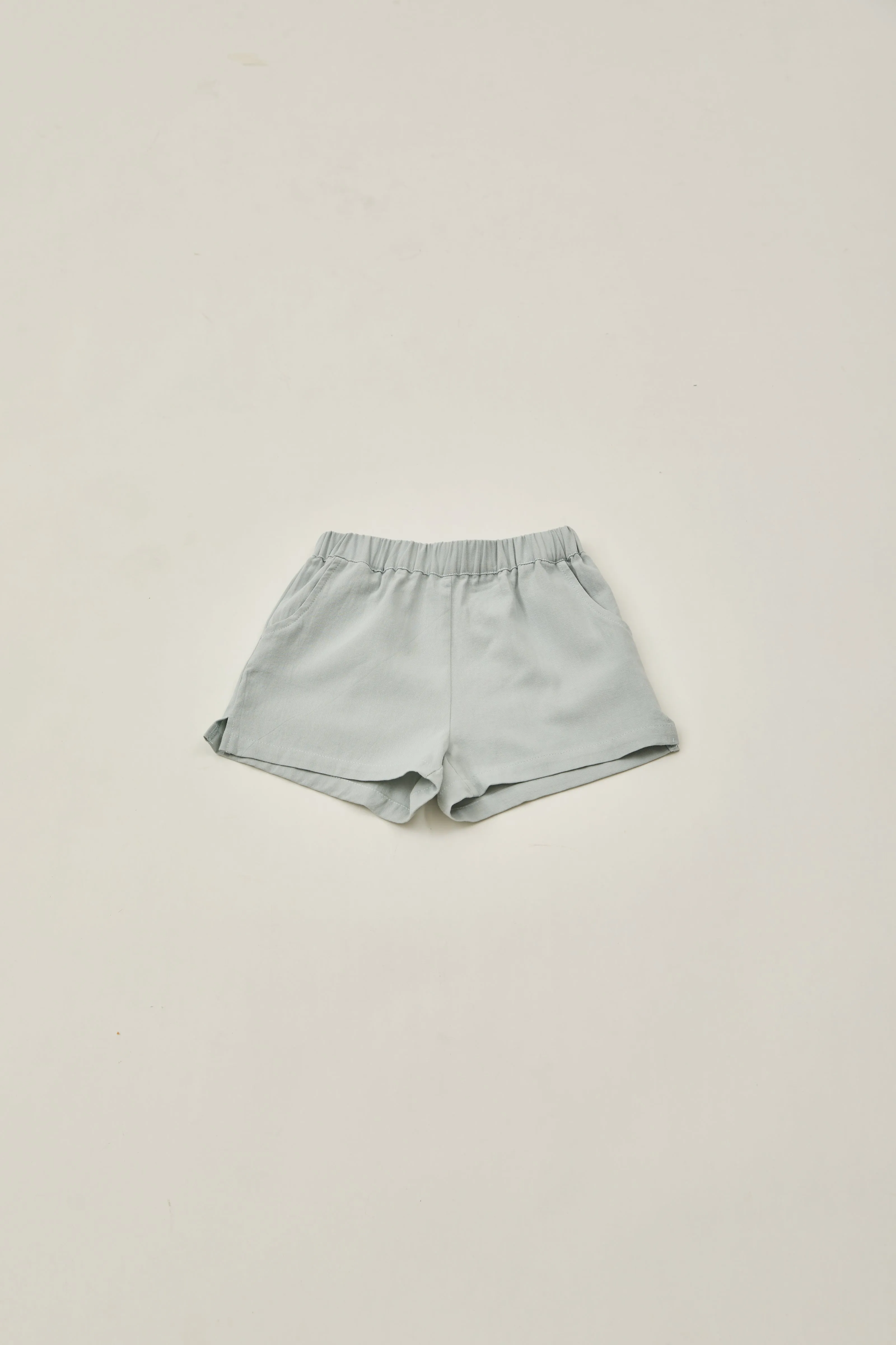Mini Relaxed Shorts in Lake