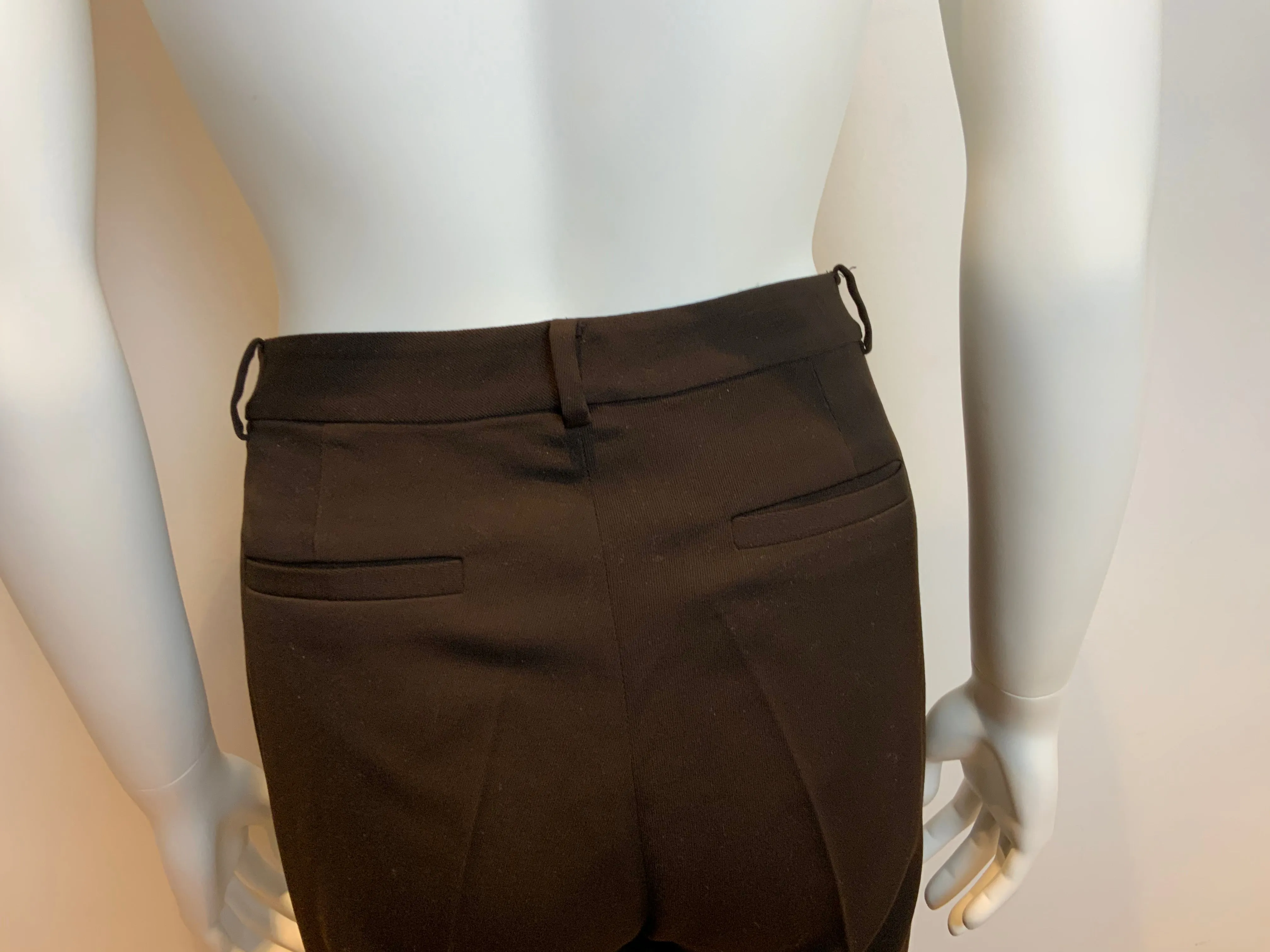 Ralph Lauren Lauren Brown Wool Pants Trousers Size US 8 UK 12 L LARGE ladies