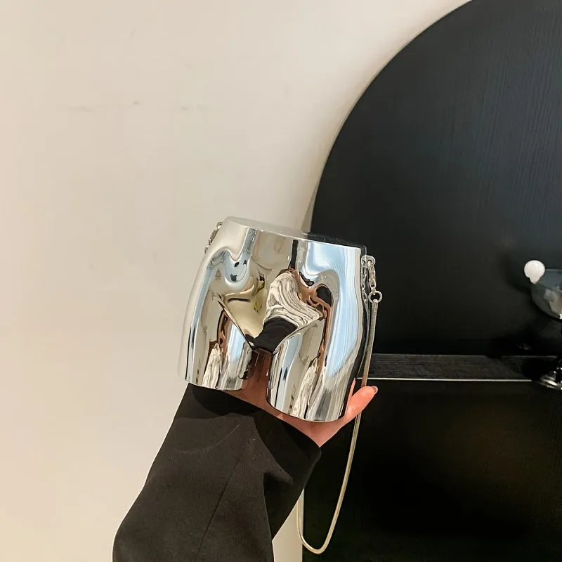 Trendy  Butt Shape Mini Crossbody Bag