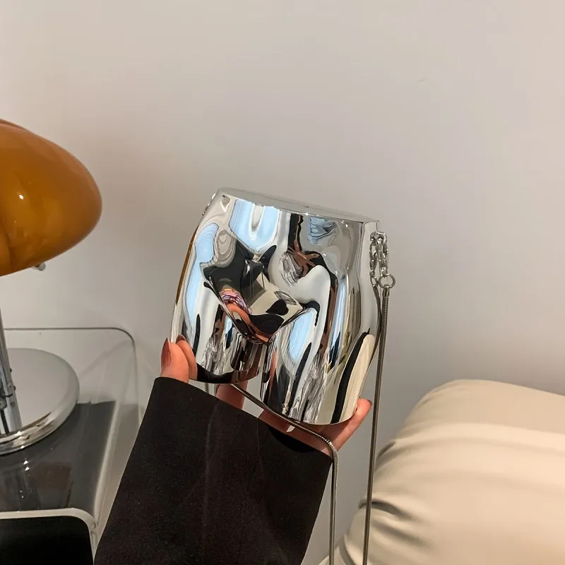 Trendy  Butt Shape Mini Crossbody Bag