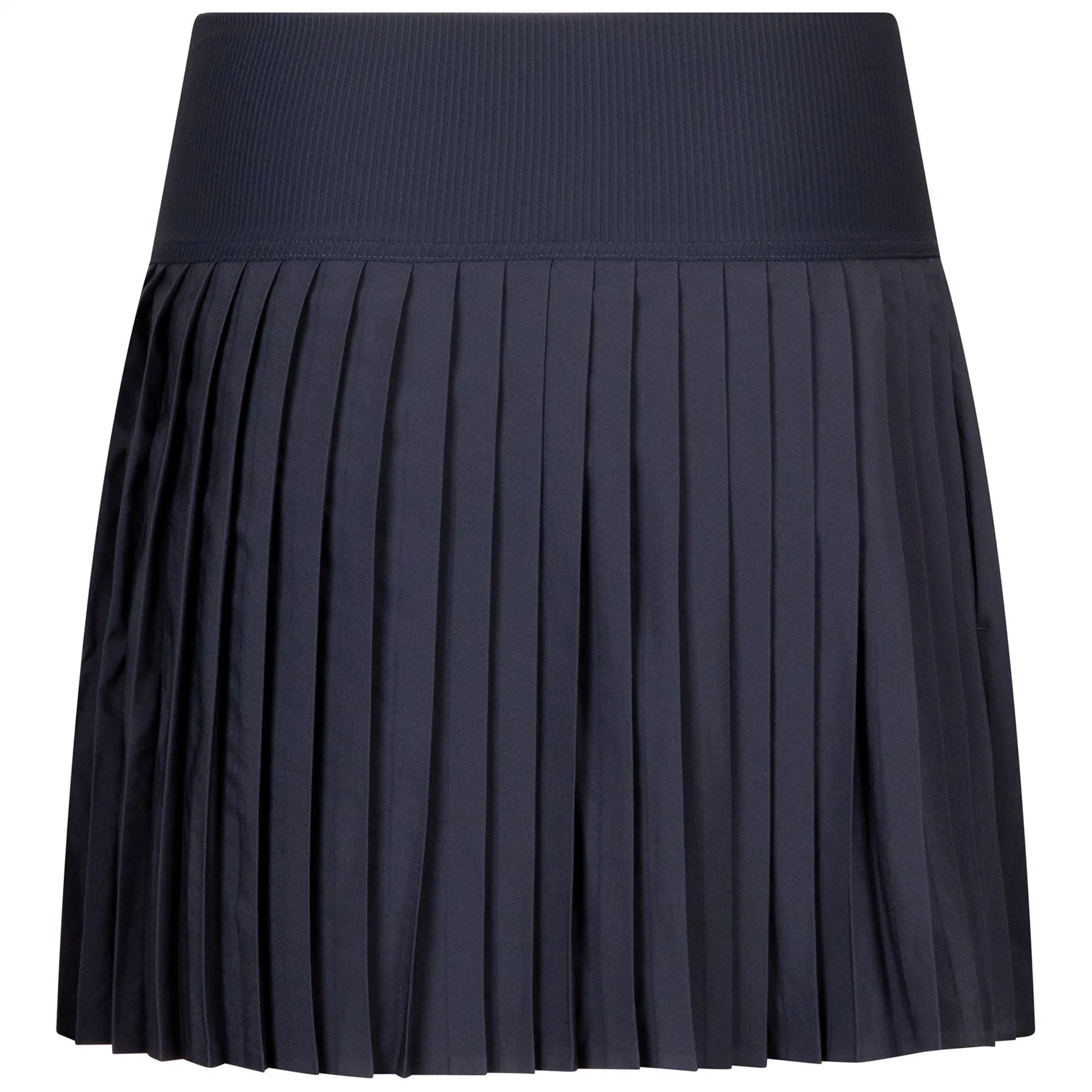 Womens Petite Pleat Skirt Navy - 2024