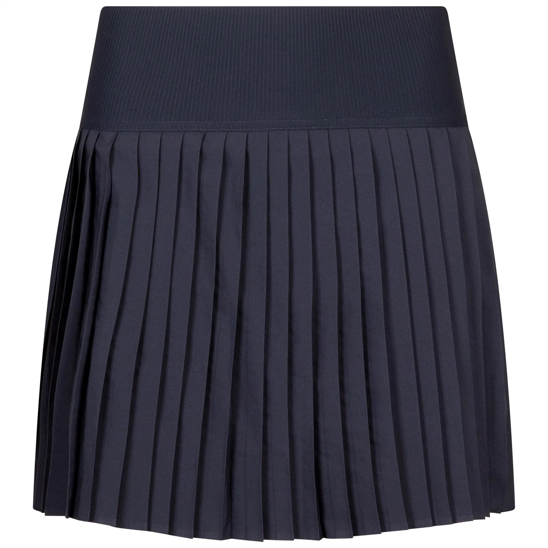 Womens Petite Pleat Skirt Navy - 2024